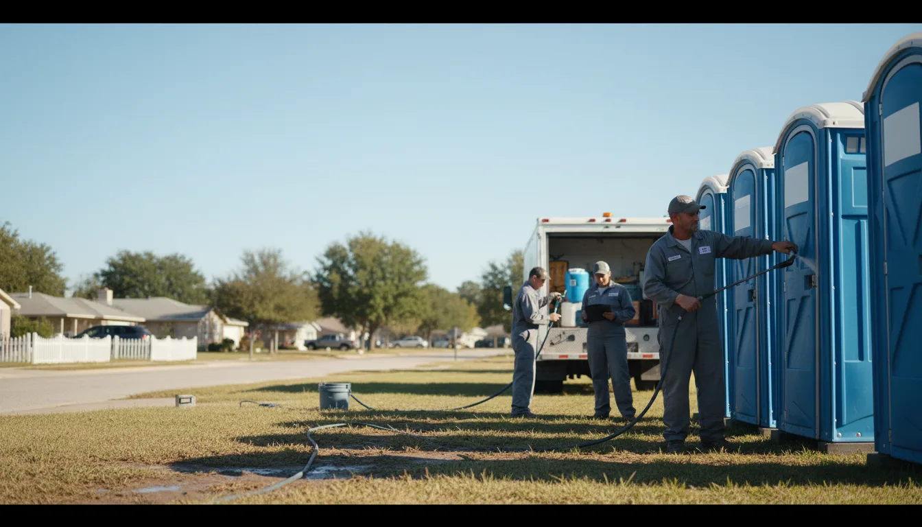 Long-Term Portable Toilet Rental in Flossmoor, IL near me